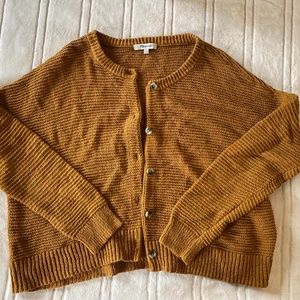 Madewell Cropped Cardigan